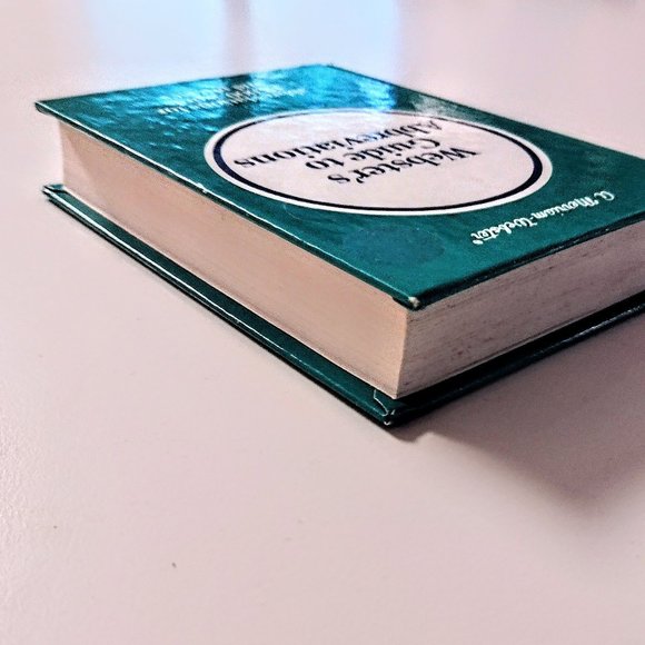 Webster's Guide to Abbreviations ~ 1985 Hardcover ~ Pocket-Size Ref. Book ~ EVC - Picture 8 of 12